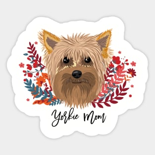 Yorkie Mom Sticker